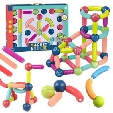 Klocki pa�eczki magnetyczne 46el