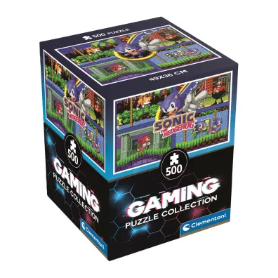 Puzzle 500el Cubes Sonic CLEMENTONI 35808 CLM
