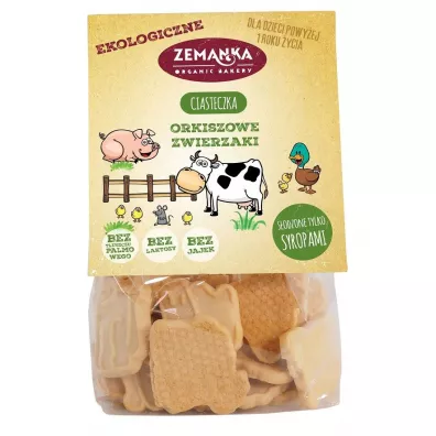 Zemanka Ciastka orkiszowe zwierzaki 100 g Bio