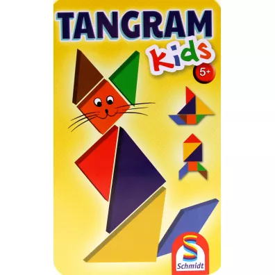 Tangram dla dzieci (w metalowej puszce) Schmidt Spiele-Gry