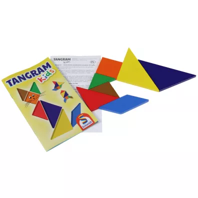 Tangram dla dzieci (w metalowej puszce) Schmidt Spiele-Gry