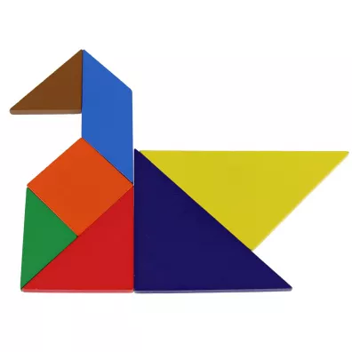 Tangram dla dzieci (w metalowej puszce) Schmidt Spiele-Gry