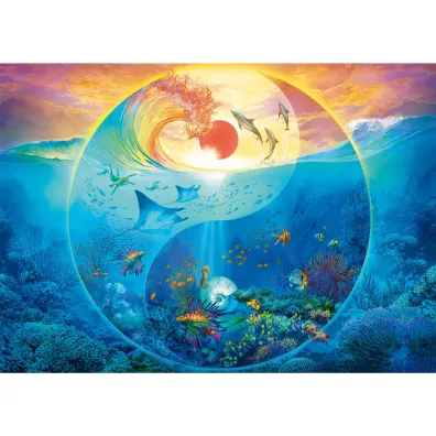 Puzzle PQ 1000 el. W krainie morskich zwierz�t Schmidt