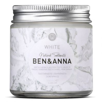 Ben&Anna Naturalna wybielajca pasta do zbw White 100 ml