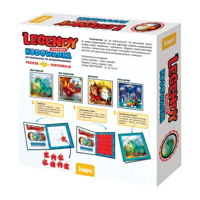Nasze Legendy. Kodowanka. Od kodowania do programowania Jawa