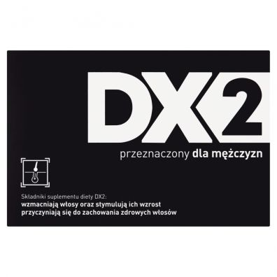 Dx2 Suplement diety wzmacniający włosy dla mężczyzn 30 szt.