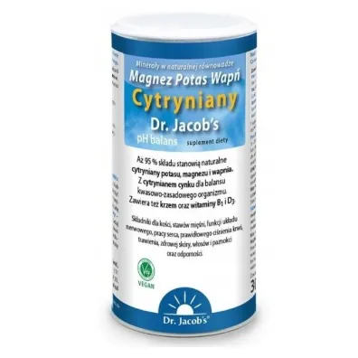 Dr Jacob`s Dr Jacobs Ph Balans proszek zasadowy - suplement diety 300 g