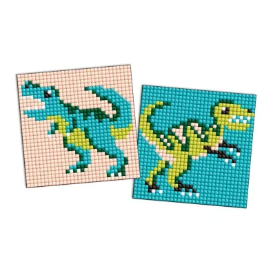 Diamentowa mozaika naklejka Kids - Dinozaur 4 Ideyka