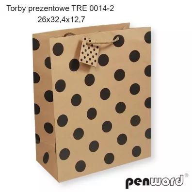 Penword Torebka prezentowa mix 26x32.4x12.7cm