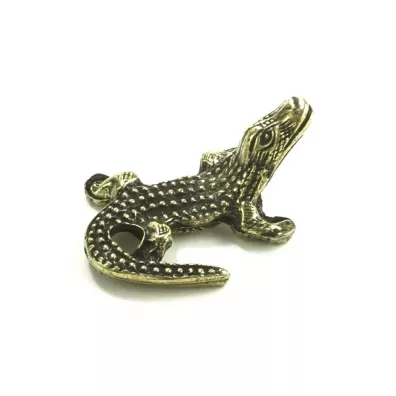 Figurka metalowa Krokodyl ABINO