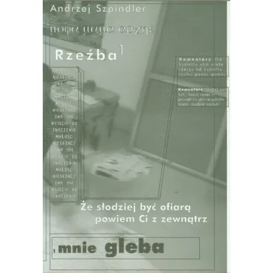 Szpindler. Rze�ba - Andrzej Szpindler