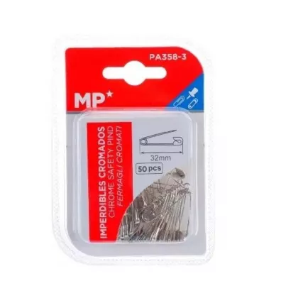 Mp Main Paper Agrafki srebrne 32mm