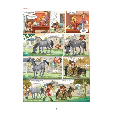 Komiksy s� super! Na �onie przyrody. Kamila i Konie. Tom 3