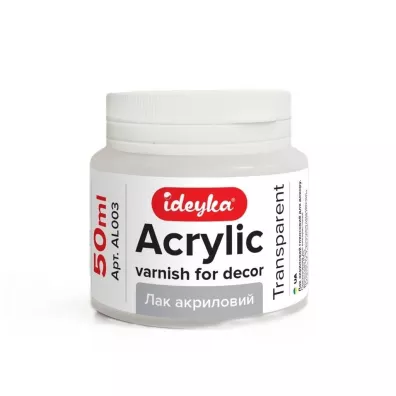 Ideyka B�yszcz�cy lakier akrylowy do dekoracji 50ml