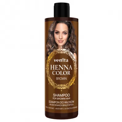 Venita Henna Color szampon do w�os�w Brown 300 ml