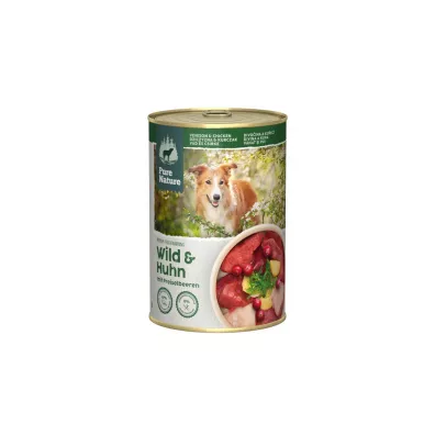 Pure Nature Dog Wild Huhn - dziczyzna i kurczak z urawin dla dorosych psw 400 g