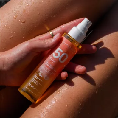 Alphanova Daily Sun Sun Glow, olejek do opalania SPF50 125 ml
