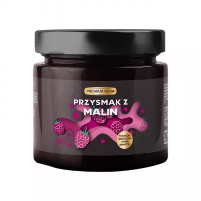 Premium Rosa Przysmak z malin konfitura 190 g