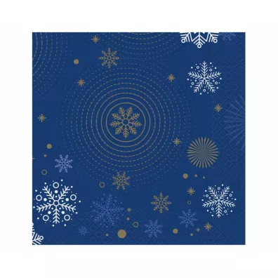 Godan Serwetki Navy Blue 33 x 33 cm