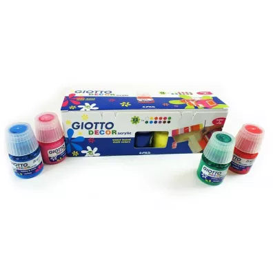 Giotto Farby Decor Acrylic 530600 12 kolor�w