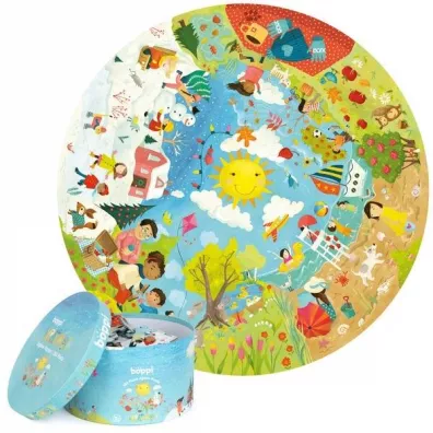 Puzzle okrge 150 Pory roku Boppi