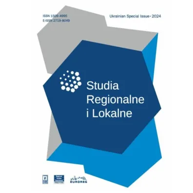 Studia Regionalne i Lokalne Ukrainian Special Issu