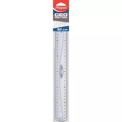 Maped Linijka Geometric dwustronna 30 cm