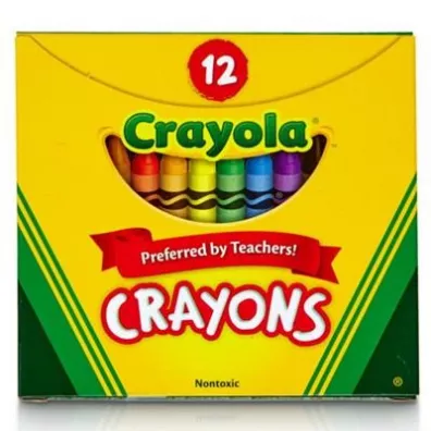 Kredki wiecowe Crayola 12 kolorw 12 szt.