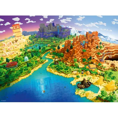 Puzzle 500 el. Minecraft Ravensburger