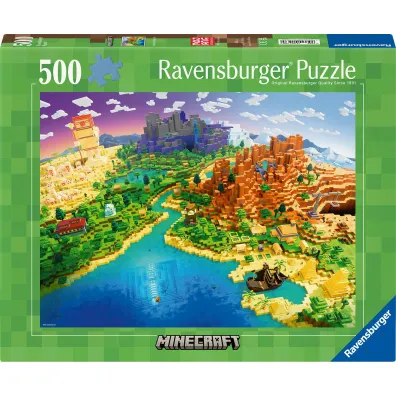 Puzzle 500 el. Minecraft Ravensburger
