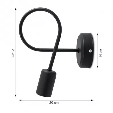 Bodek Lampa wiszca Pig Tail nowoczesna