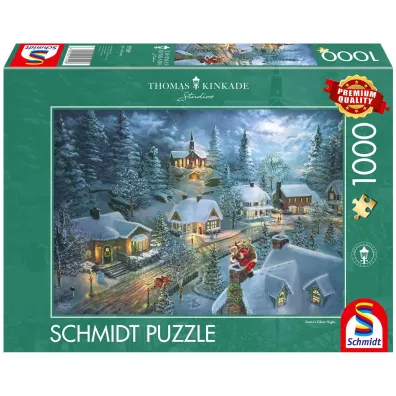 Puzzle PQ 1000 el. Cicha noc Schmidt