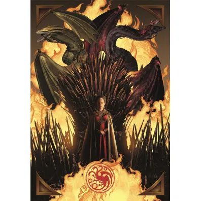 Puzzle 1000 el. Compact House Of The Dragon Clementoni