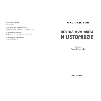 Dolina Mumink�w w listopadzie
