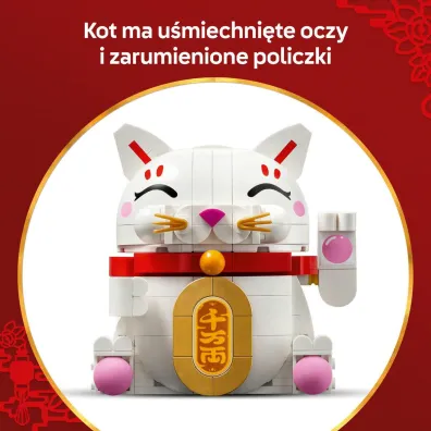 LEGO Iconic Japo�ski kot szcz�cia 40813
