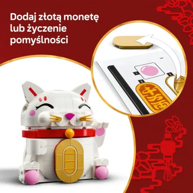 LEGO Iconic Japo�ski kot szcz�cia 40813