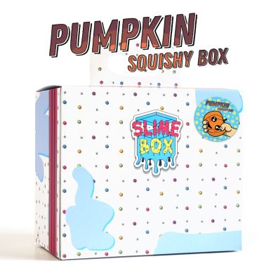Squishy box pumpkin Slimebox
