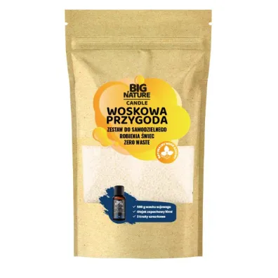 Big Nature Woskowa Przygoda Zestaw do samodzielnego robienia �wiec Wild Spirit (Dior Sauvage) 500 g