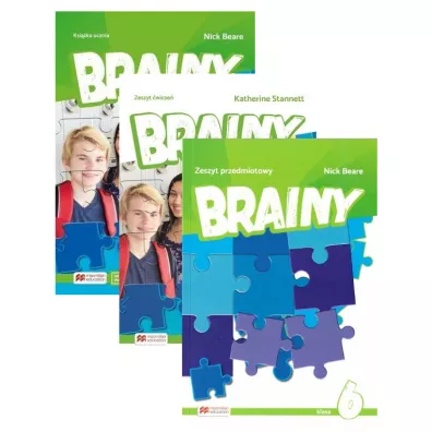Pakiet podrcznikw: Brainy. Klasa 6. Ksika ucznia, zeszyt wicze i zeszyt przedmiotowy. Szkoa podstawowa - Nick Beare, Katherine Stannett