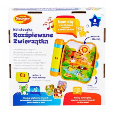 Ksi��eczka roz�piewane Zwierz�tka Dumel