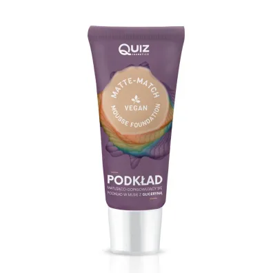 Quiz Cosmetics Matte-Match Mousse Foundation lekki podk�ad o konsystencji musu N&deg;01 Natural 30 ml