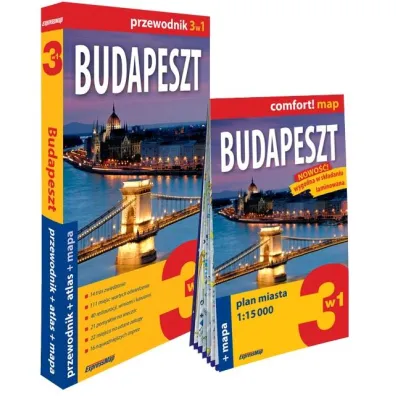 Budapeszt zestaw przewodnikowy 3w1 2024