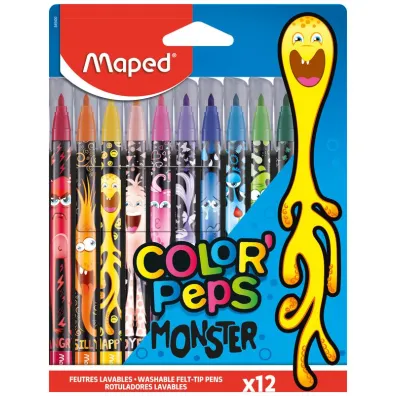 Maped Flamastry Colorpeps Monster 12 szt.