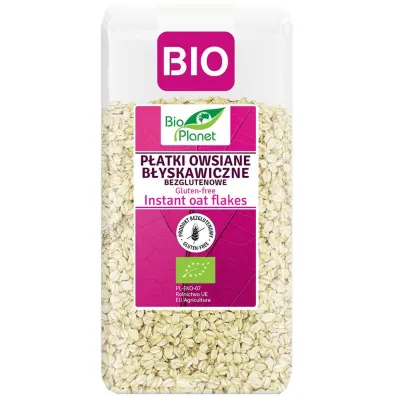 Bio Planet P�atki owsiane b�yskawiczne bezglutenowe 300 g Bio