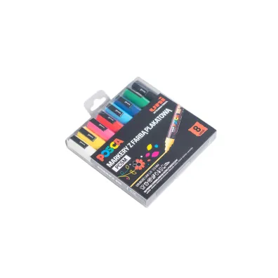 Uni Mitsubishi Pencil Markery PC5-M Posca Uni 8 szt.