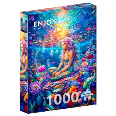 Puzzle 1000 Samotno�� w morskich g��binach Enjoy