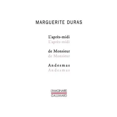 Apres midi - Duras Marguerite