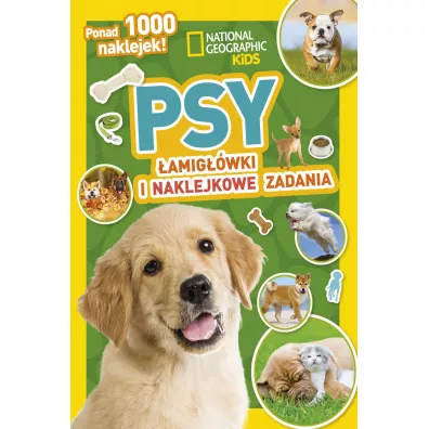 National Geographic Kids. Psy. �amig��wki i naklejkowe zadania