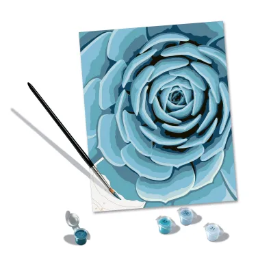 Malowanie po numerach CreArt - Botanical Blue Ravensburger