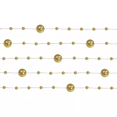 PartyDeco Girlandy per�owe z�oty 1,3m